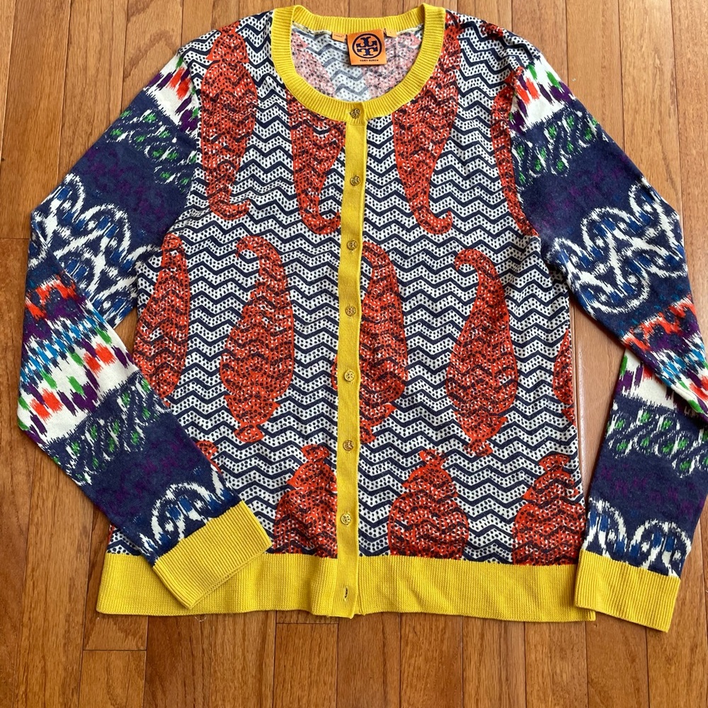 Tory Burch lightweight button down cardigan